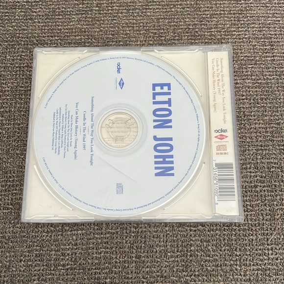 5/$25 Sealed Elton John CD -Commemorative Candle in the Wind 1997 Princess Diana - Picture 2 of 3